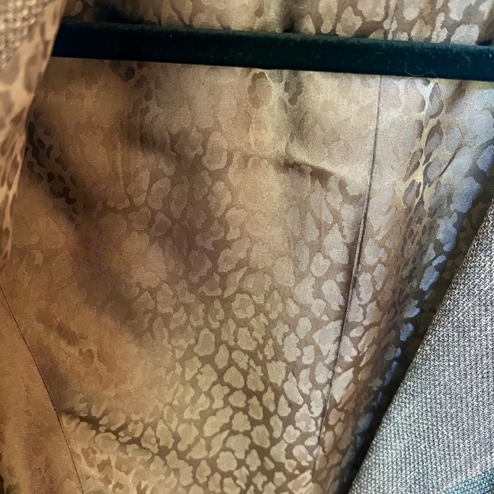 Classic Brown Dana Buchman Blazer Petite Small - Picture 5 of 6